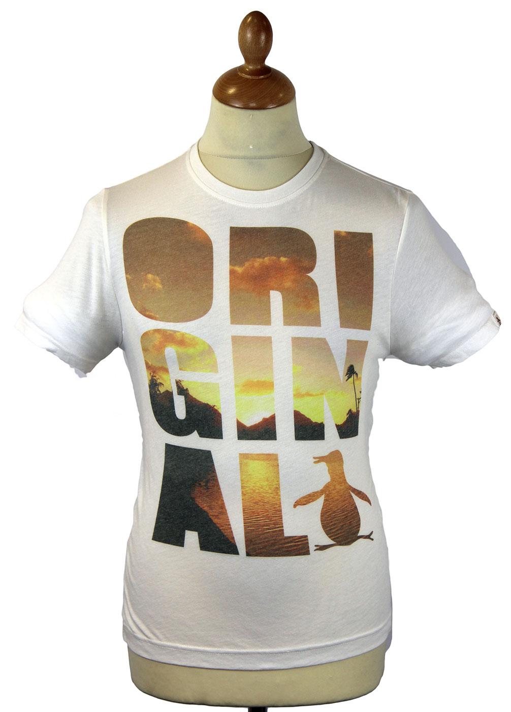 Original Sunset ORIGINAL PENGUIN Retro 70s T-shirt