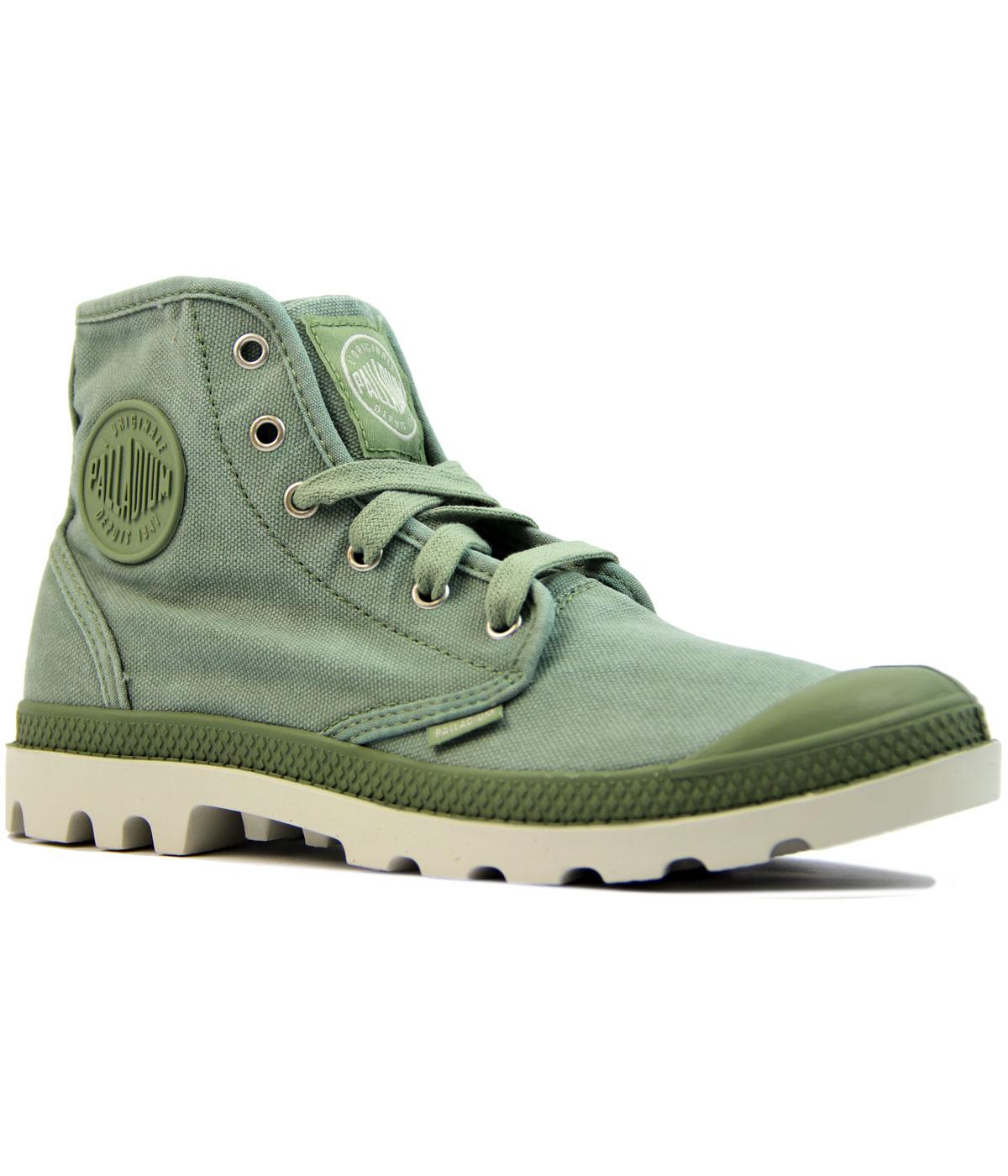 palladium boots green