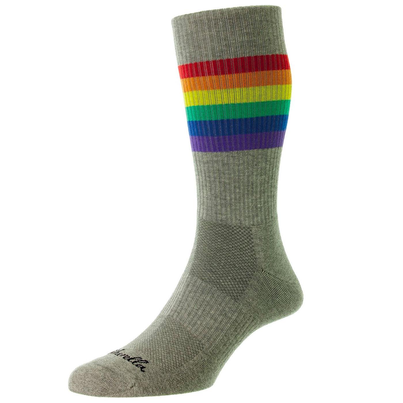 +Shine PANTHERELLA Rainbow Sports Luxe Socks G