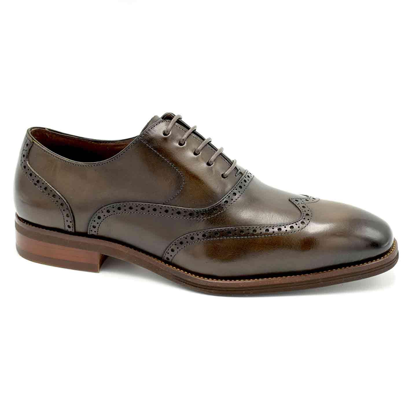 Newtown Paolo Vandini Oxford Wingtip Brogues Brown