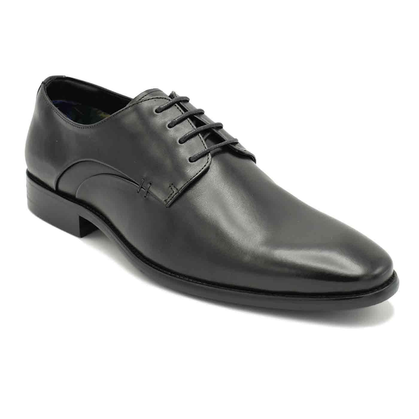 Newville Paolo Vandini Men's Derby Shoes (Black)