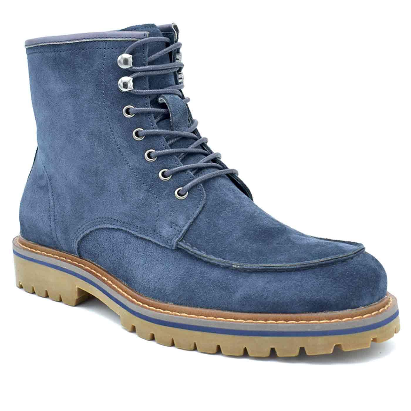 Northville Paolo Vandini Suede Cleat Boots Navy