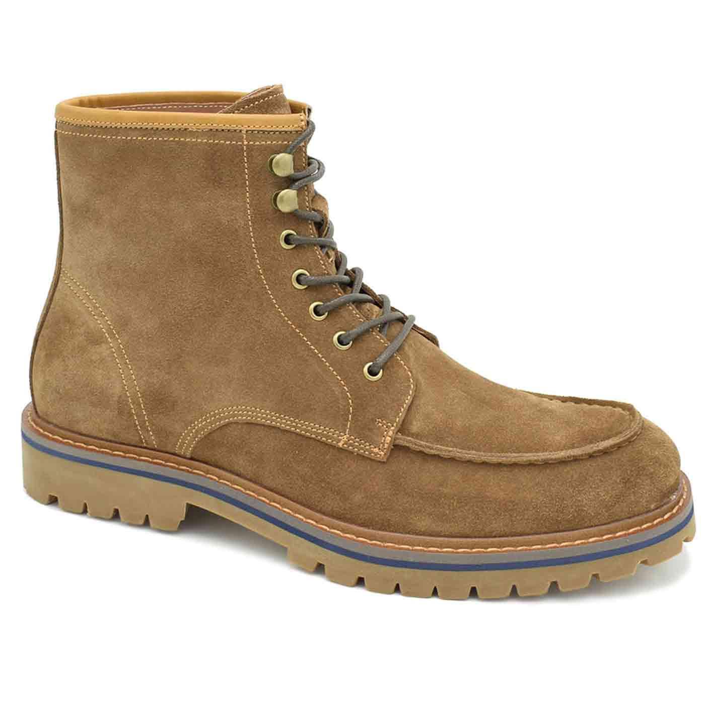 Northville Paolo Vandini Suede Cleat Boots Tan