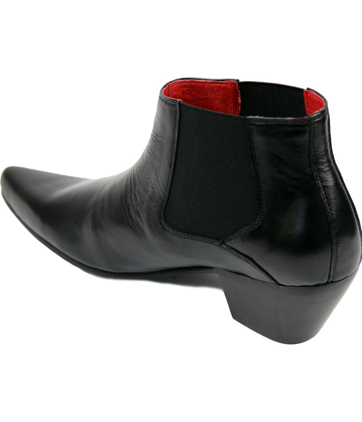 cuban heel chelsea boots mens