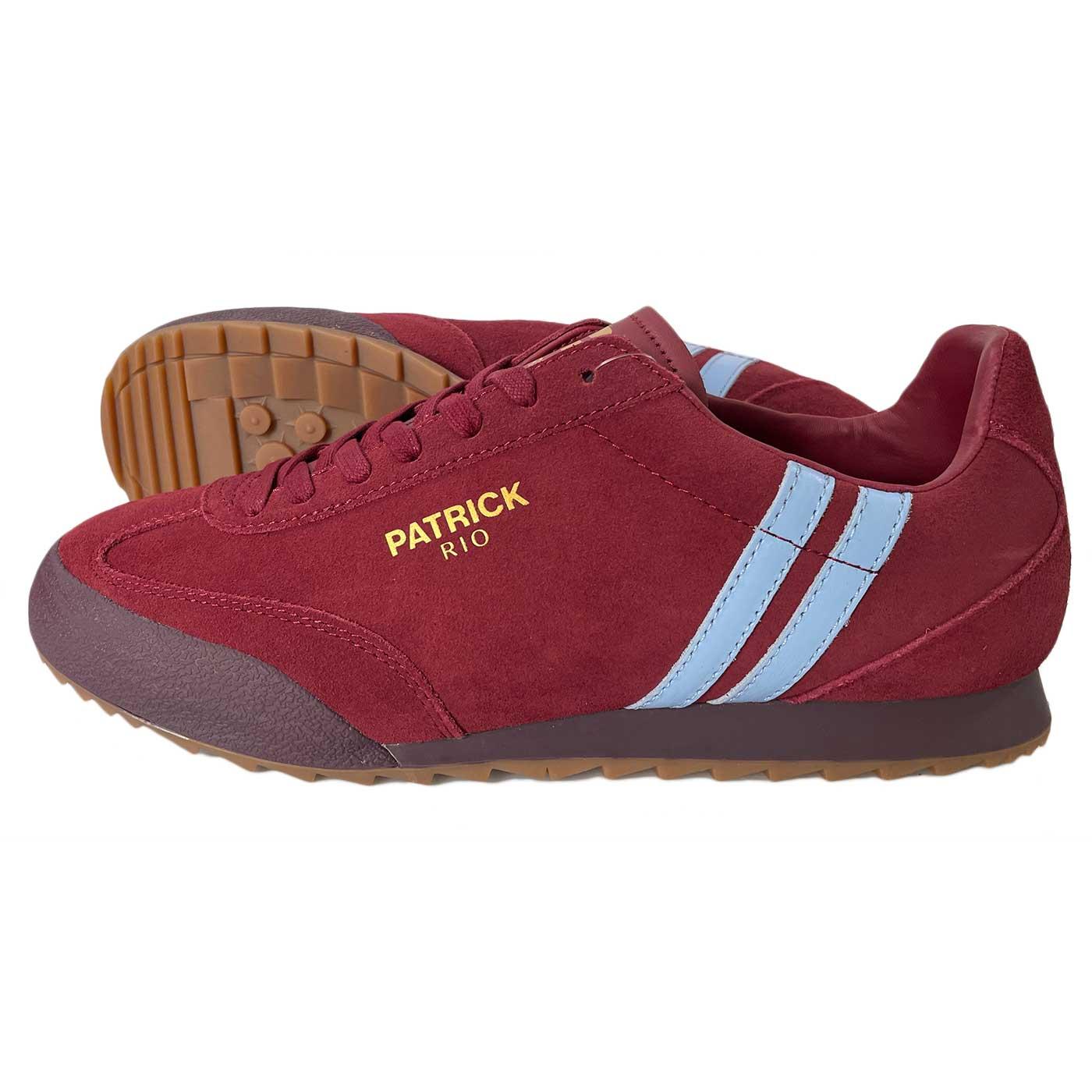 Rio Patrick 80s Casuals Men s Suede Trainers B SB