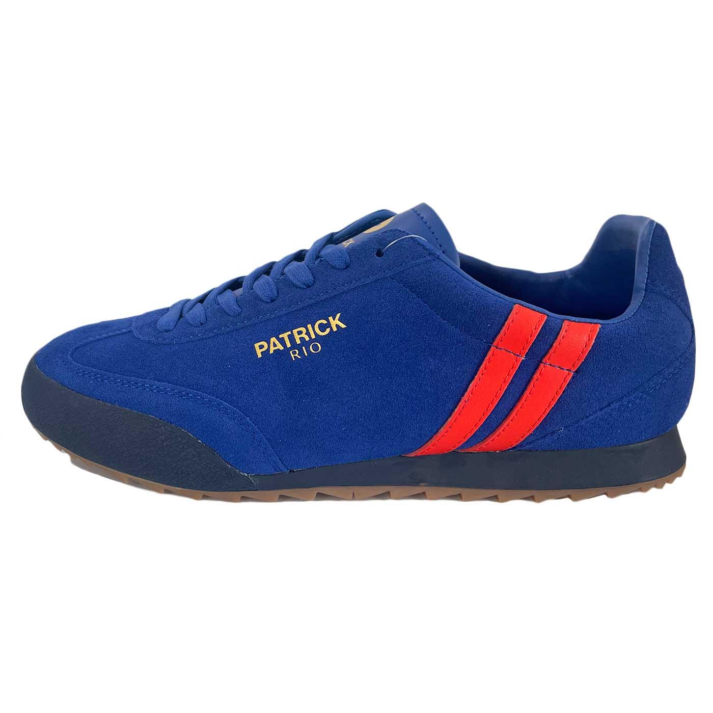 Rio Patrick 80s Casuals Men's Suede Trainers R/R