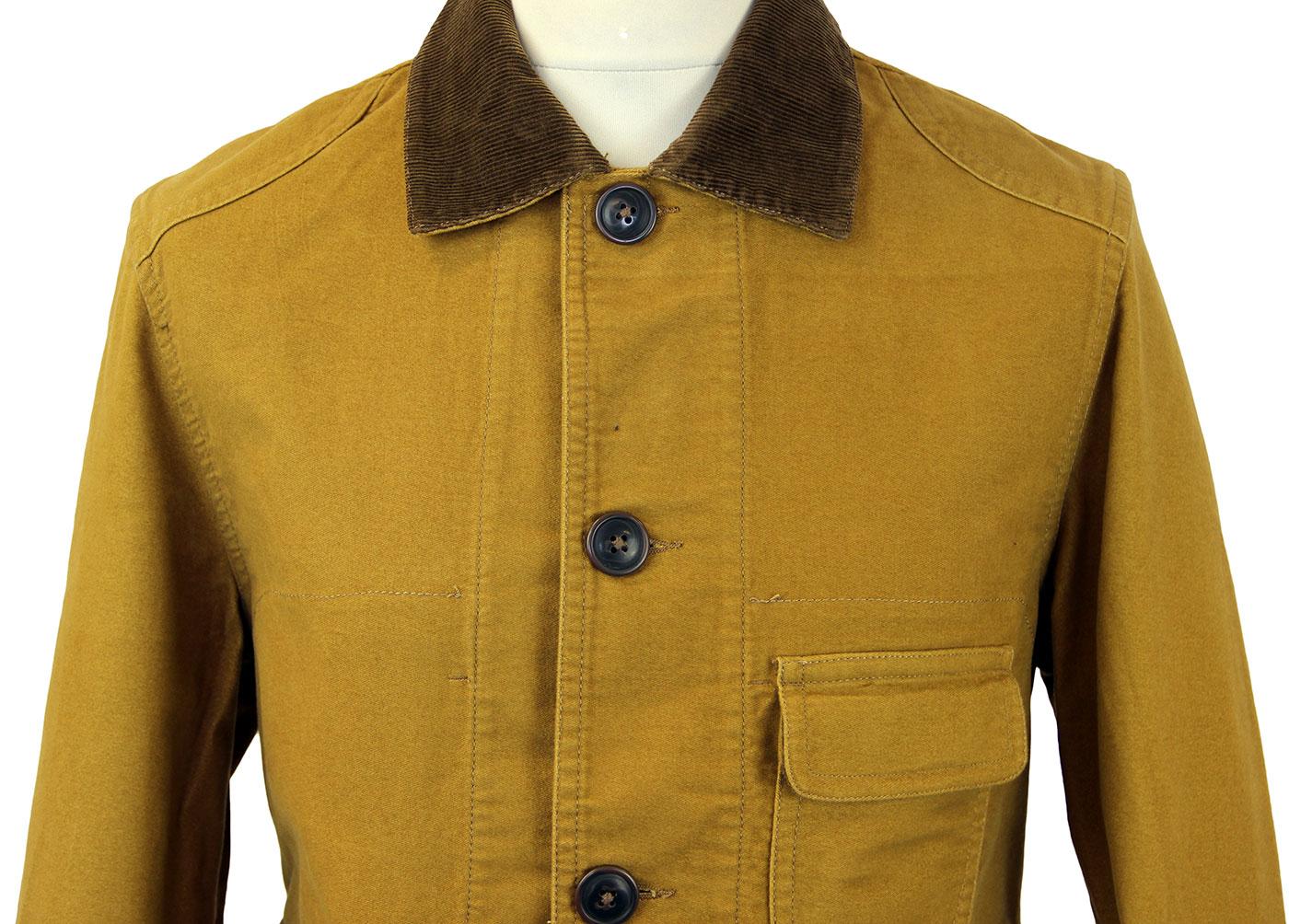 Bright yellow deals moleskin jacket