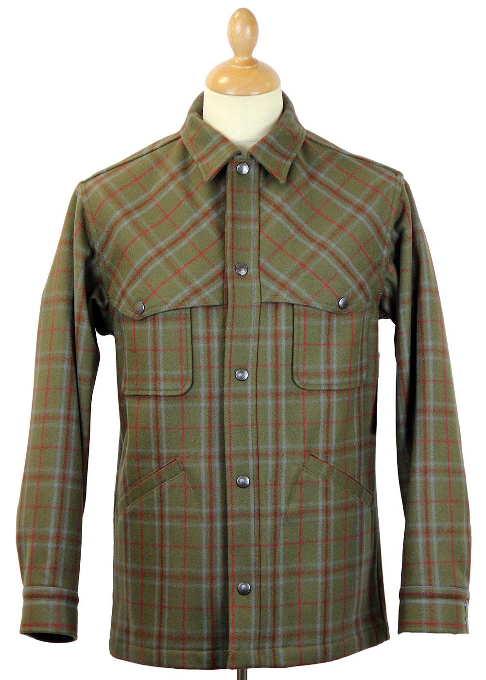 PENDLETON Retro Western Wool Plaid Thicket Jacket