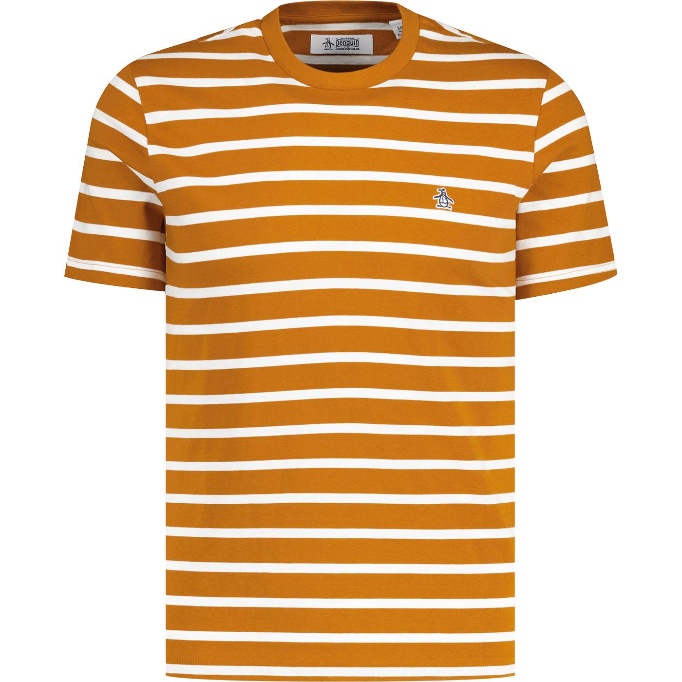 Original Penguin Sticker Pete Breton Stripe Tee SB