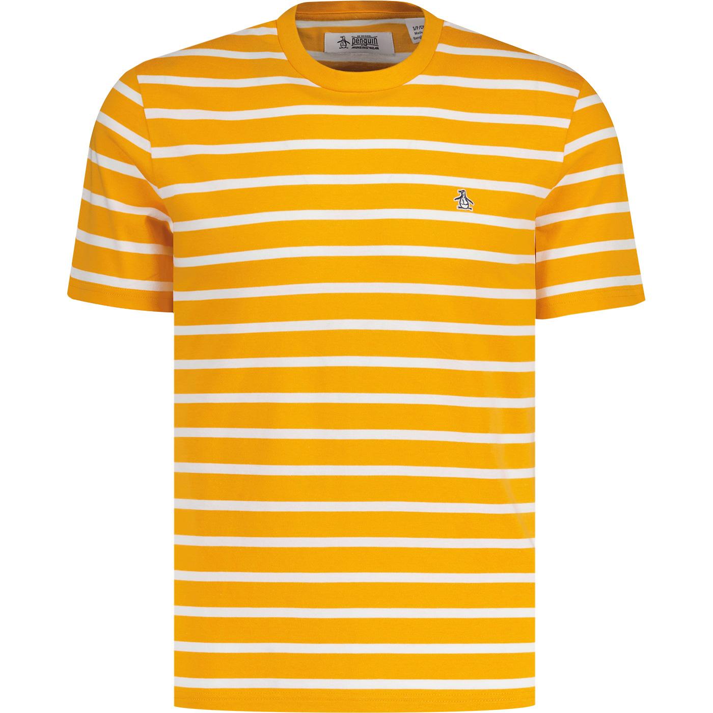 Original Penguin Sticker Pete Breton Stripe Tee B