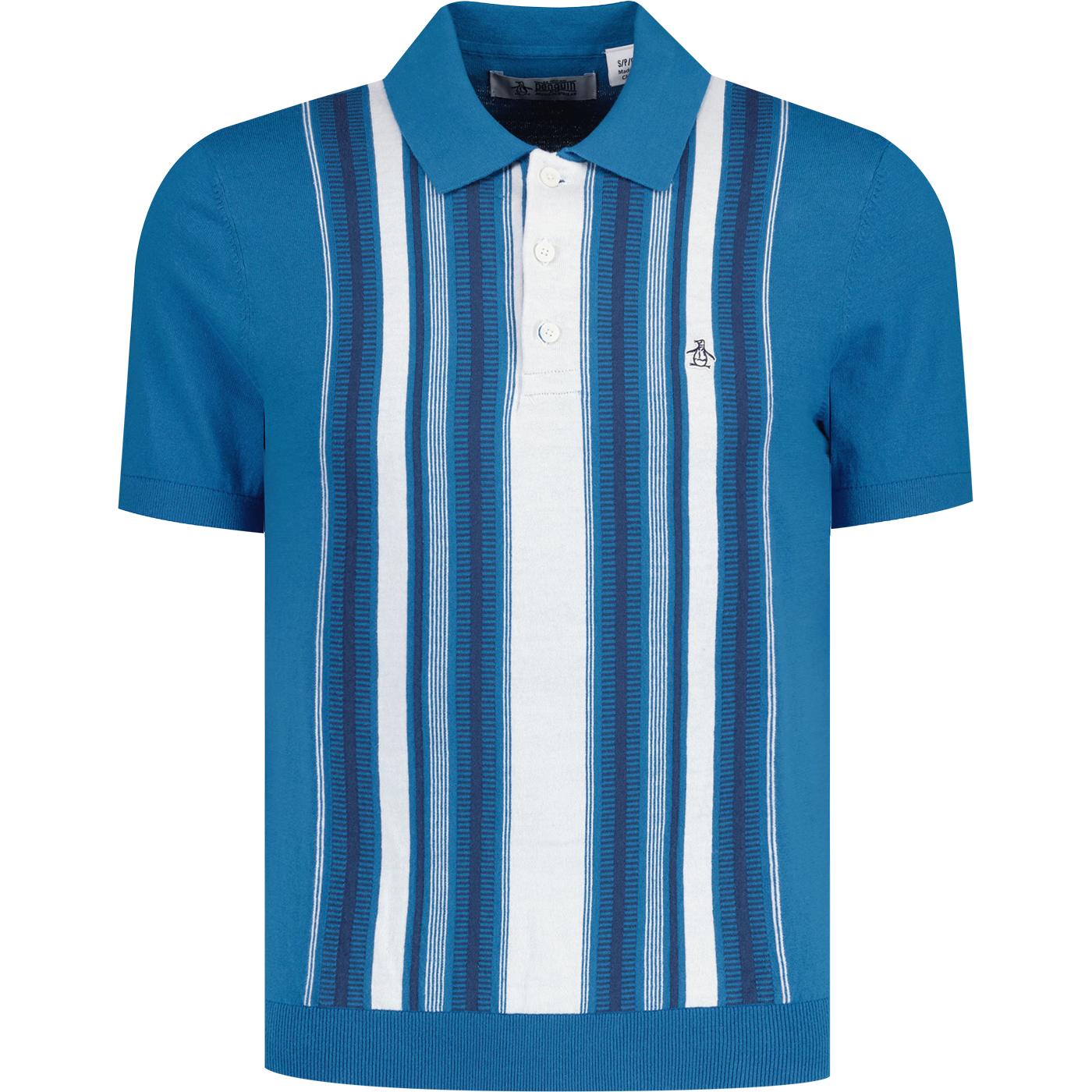 Original Penguin Vertical Stripe Mod Polo Shirt VB