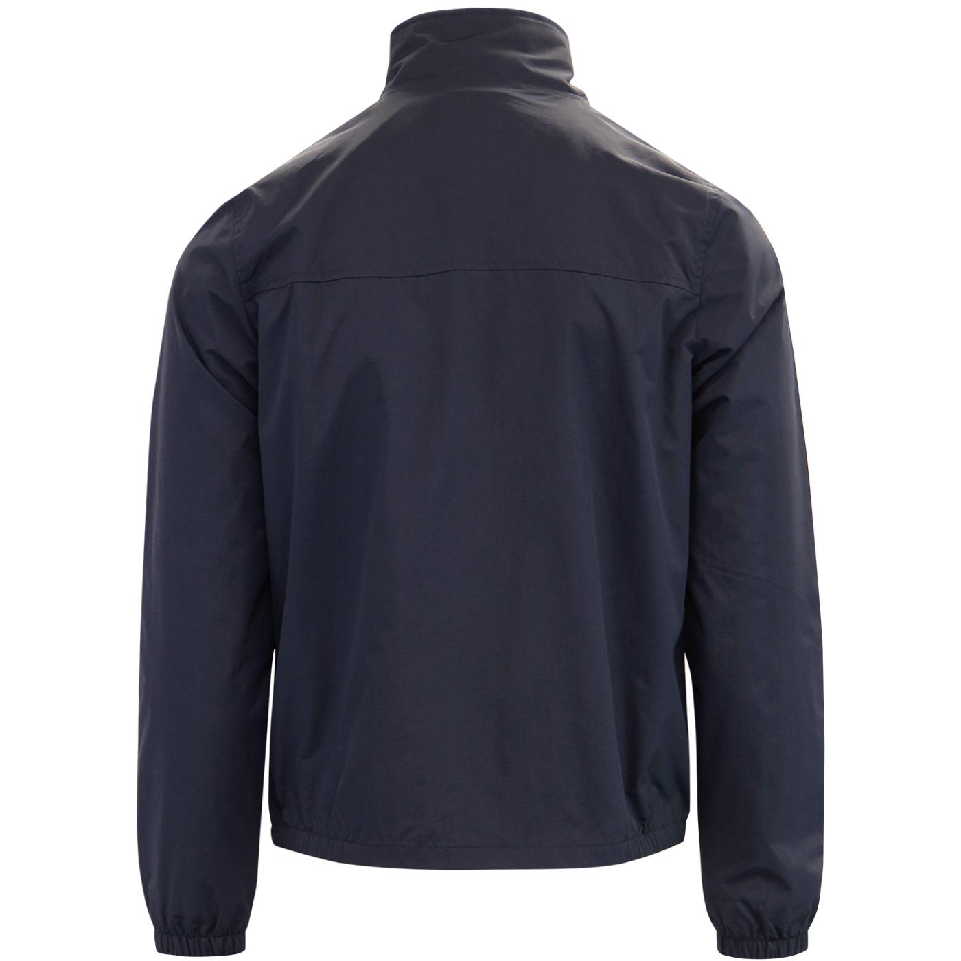 ORIGINAL PENGUIN Retro Indie Windcheater Jacket in Dark Sapphire