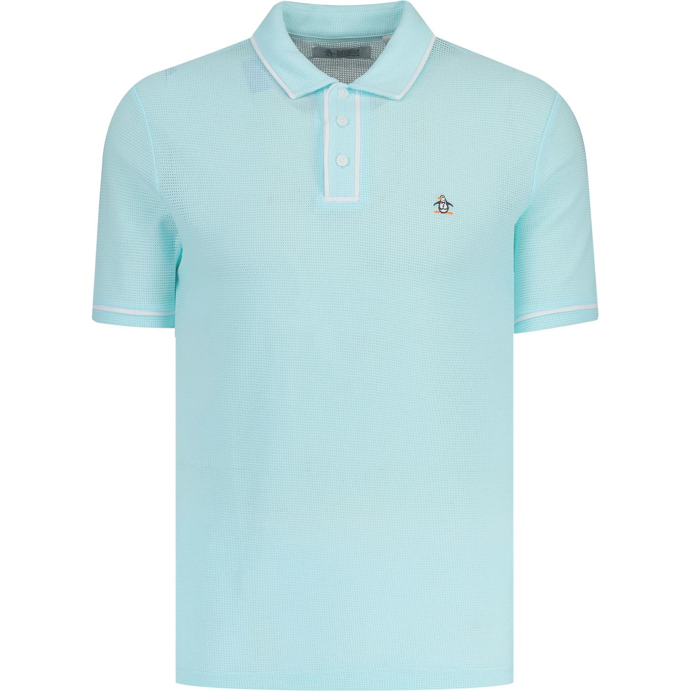 Earl Original Penguin Archive Mesh Polo Shirt (SR)