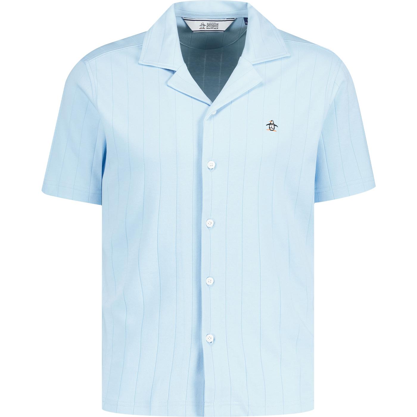 Original Penguin Retro Drop Needle Cuban Shirt CB