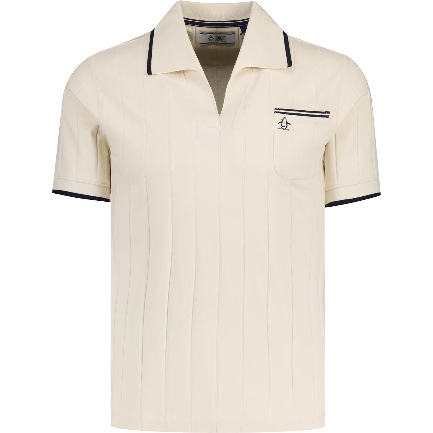 Original Penguin Ribbed Trophy Collar Polo Shirt B