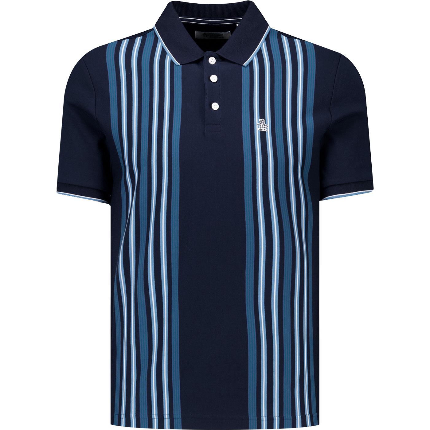 Original Penguin Stripe Jacquard Knitted Shirt DS