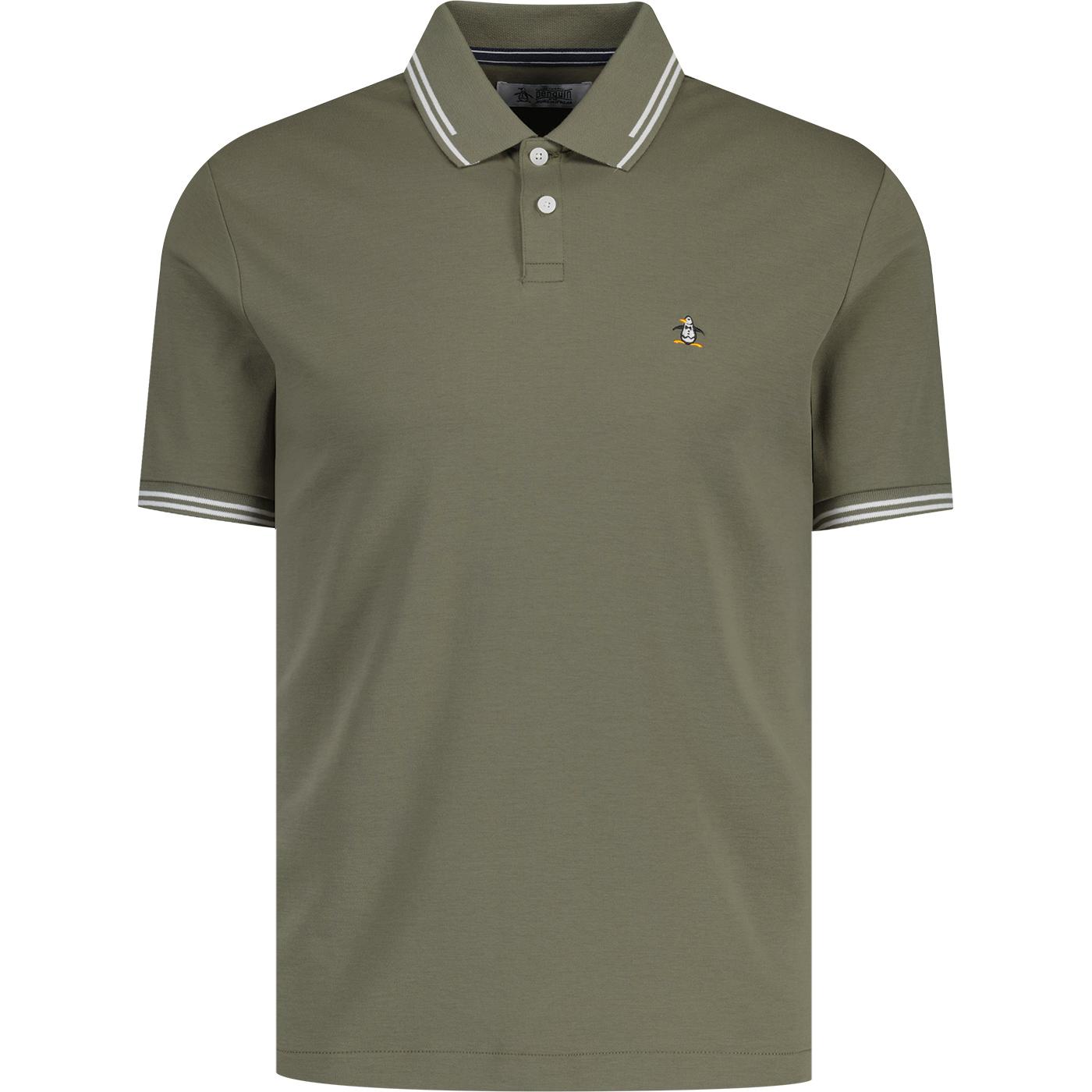 Original Penguin Icons Retro 60s Tipped Polo (DO)