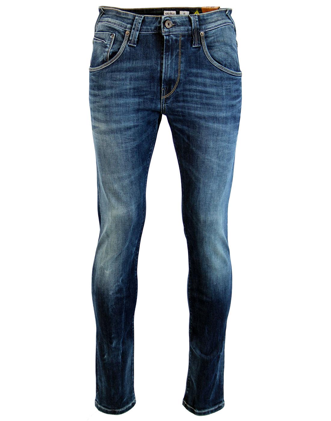 Zinc PEPE Tru Blu Retro 70s Denim Slim Leg Jeans