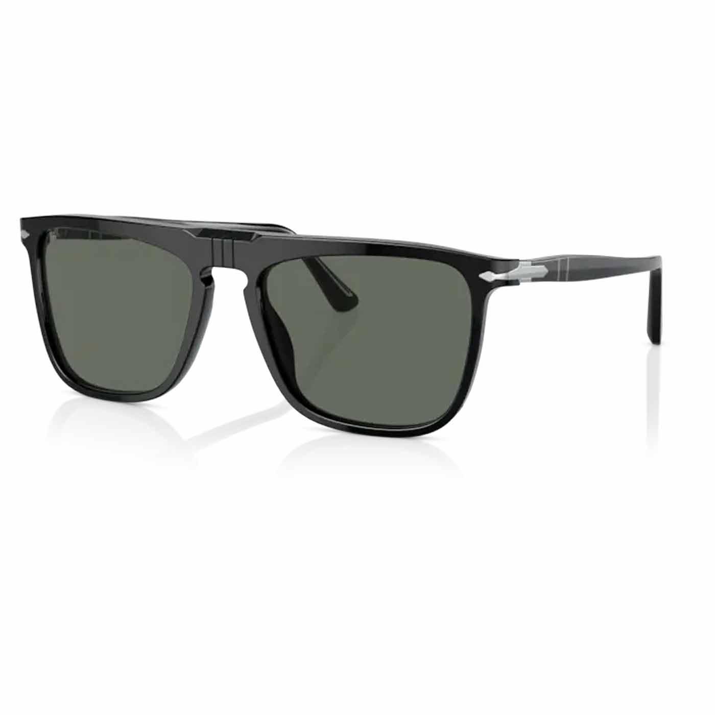 PERSOL PO3225S Polarised Square Sunglasses (B/PG)