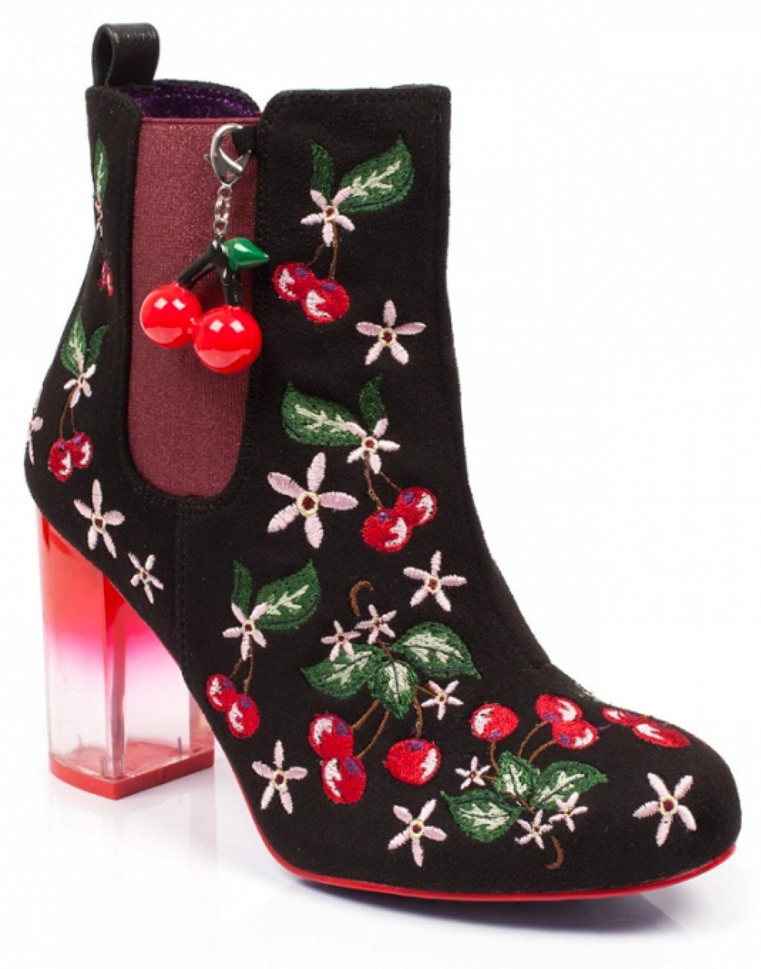 Cherry Nice POETIC LICENCE High Heel Boots - Black