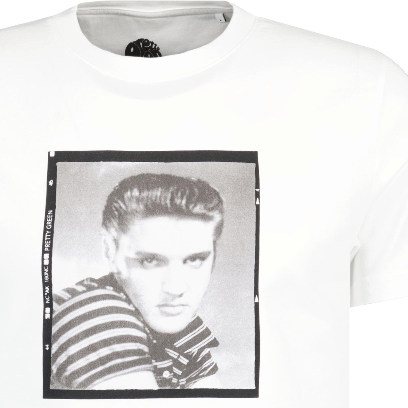 Pretty Green X Elvis Photo 56 Retro Crew T shirt