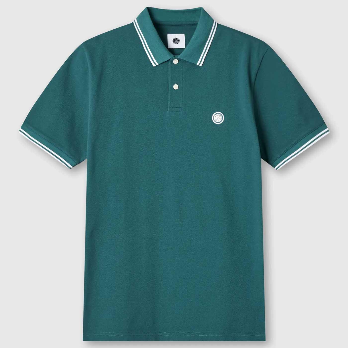 Barton Pretty Green Mod Twin Tipped Pique Polo T