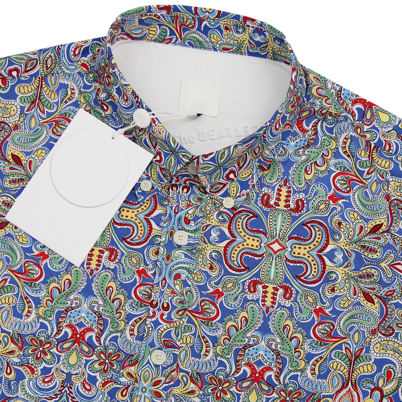 PRETTY GREEN x THE BEATLES Moscow Mod Paisley Shirt