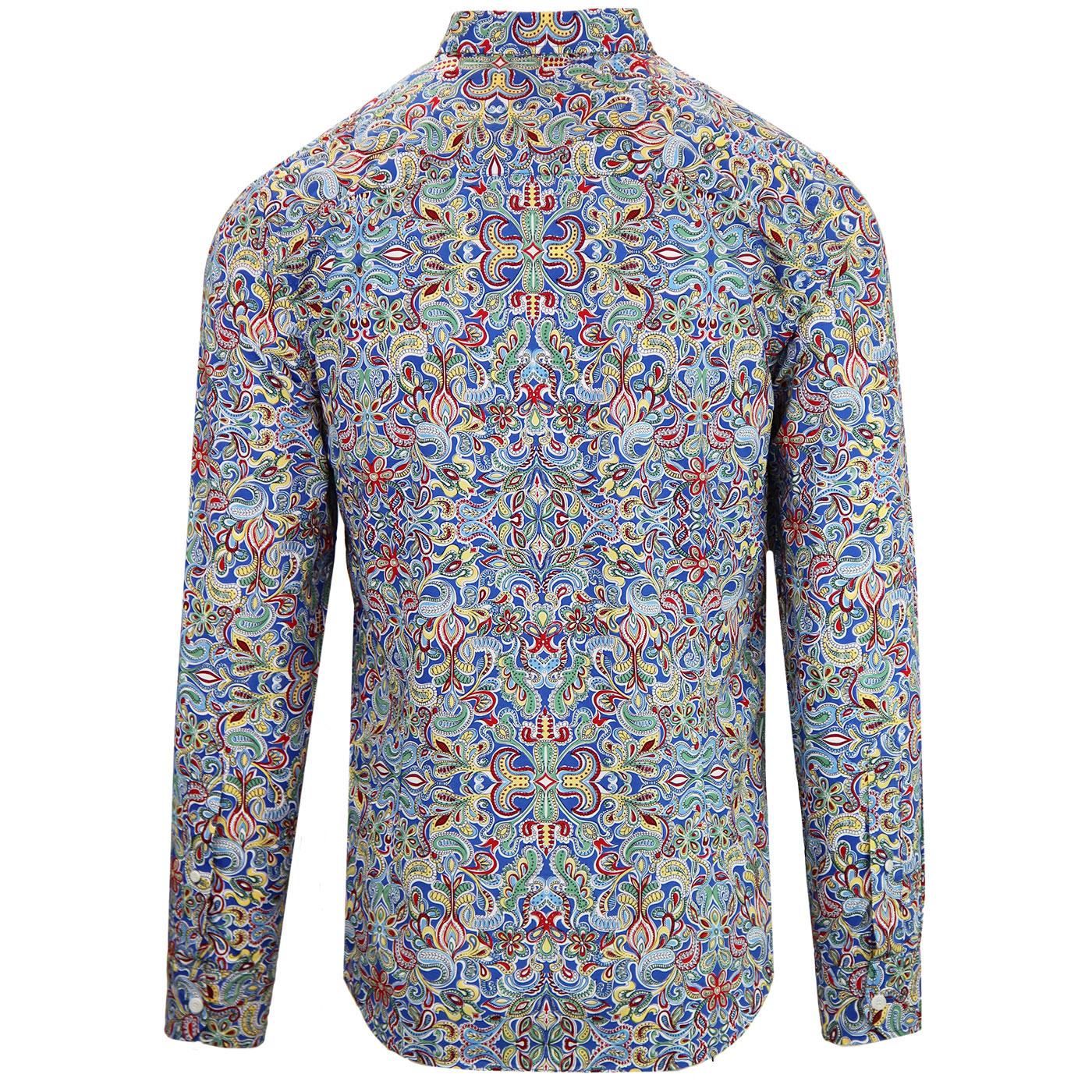 PRETTY GREEN x THE BEATLES Moscow Mod Paisley Shirt