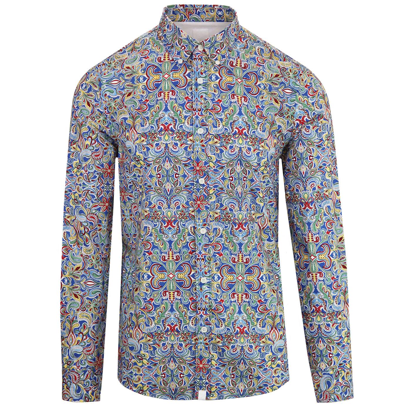 PRETTY GREEN x THE BEATLES Moscow Paisley Shirt