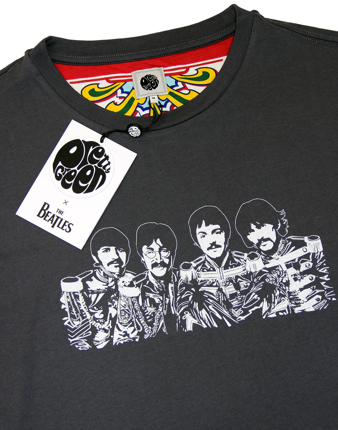 Pretty green beatles t shirt on sale