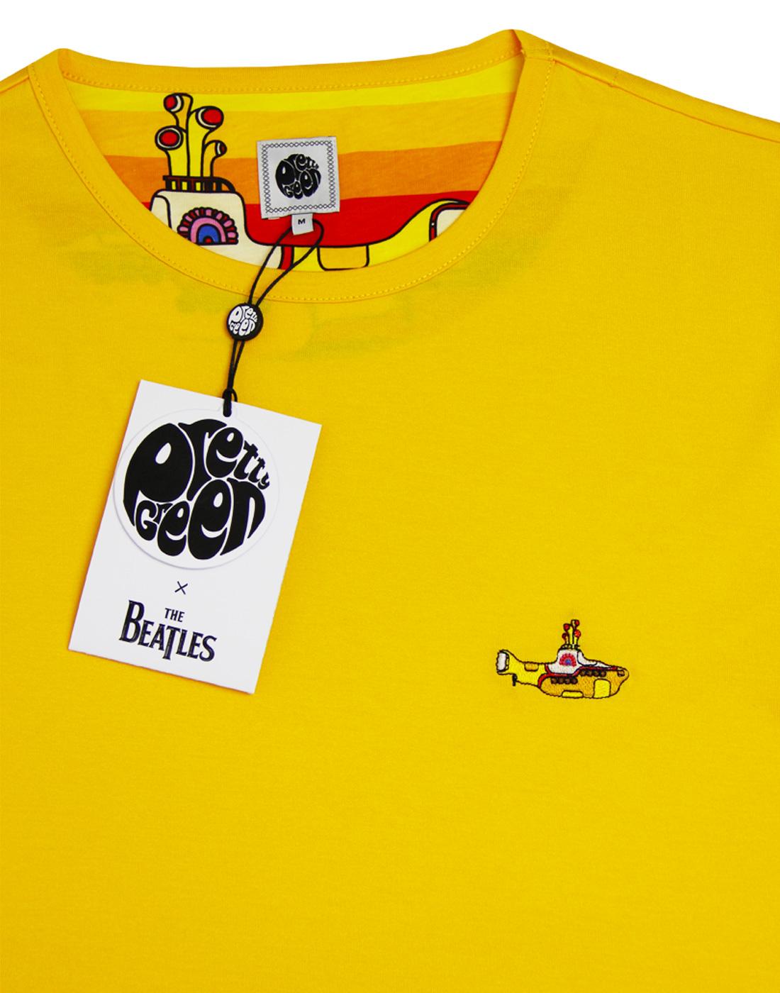 PRETTY GREEN x THE BEATLES Submarine Tee YELLOW