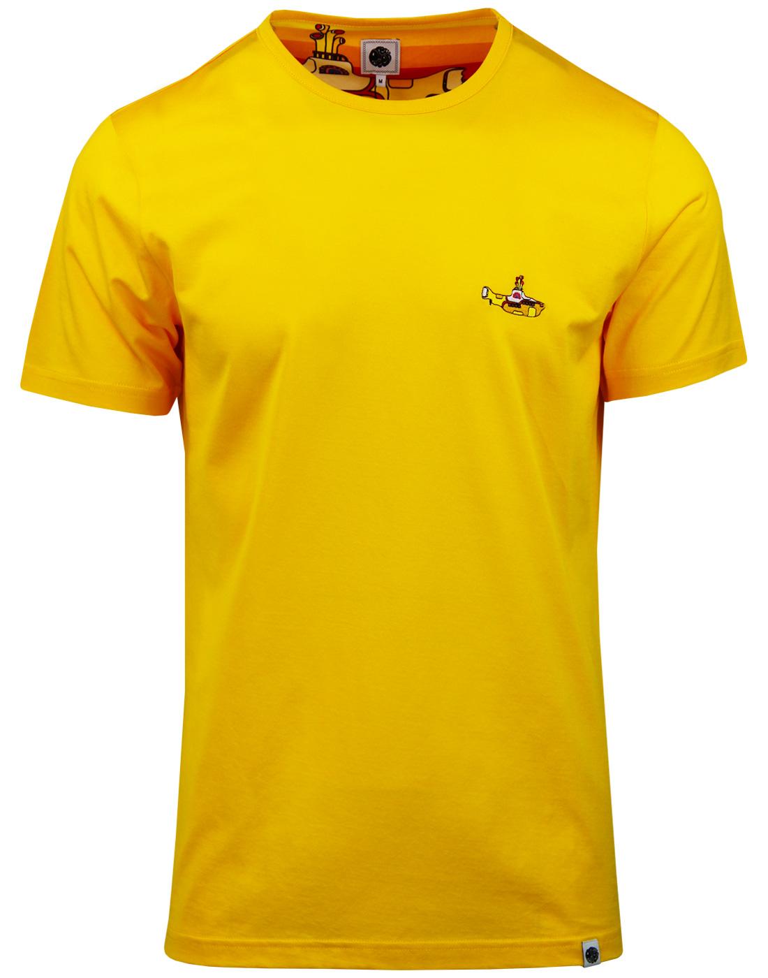 PRETTY GREEN x THE BEATLES Submarine T-shirt in Yellow