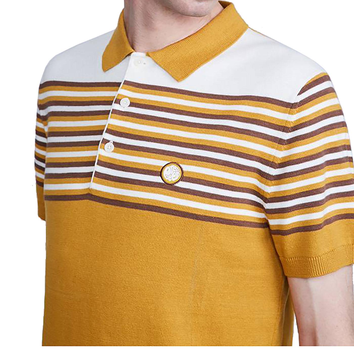 Pretty Green Knitted Polo on Sale, 52 