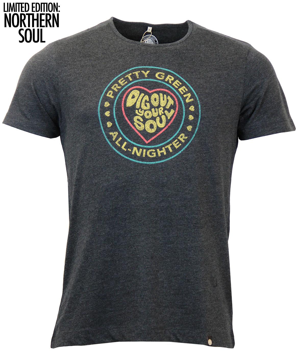 PRETTY GREEN Northern Soul Dig Out Your Soul Tee