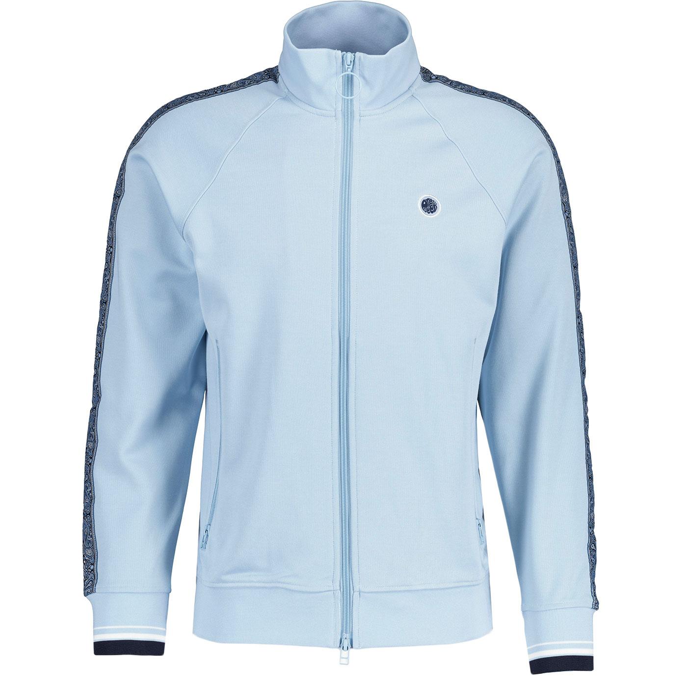 Eclipse Pretty Green Paisley Tape Track Top (LB)