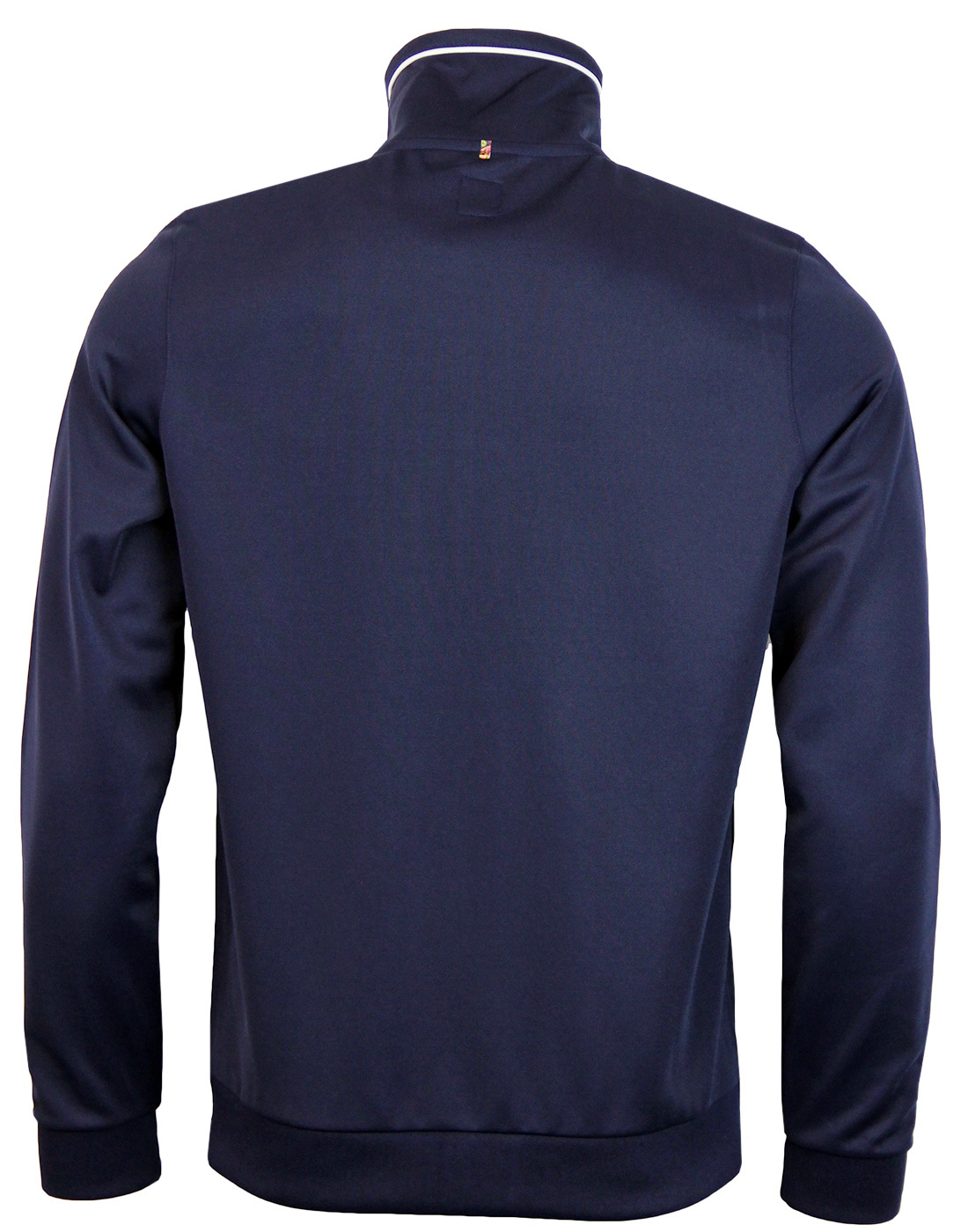 PRETTY GREEN Edzell Retro Chest Panel Track top in Navy