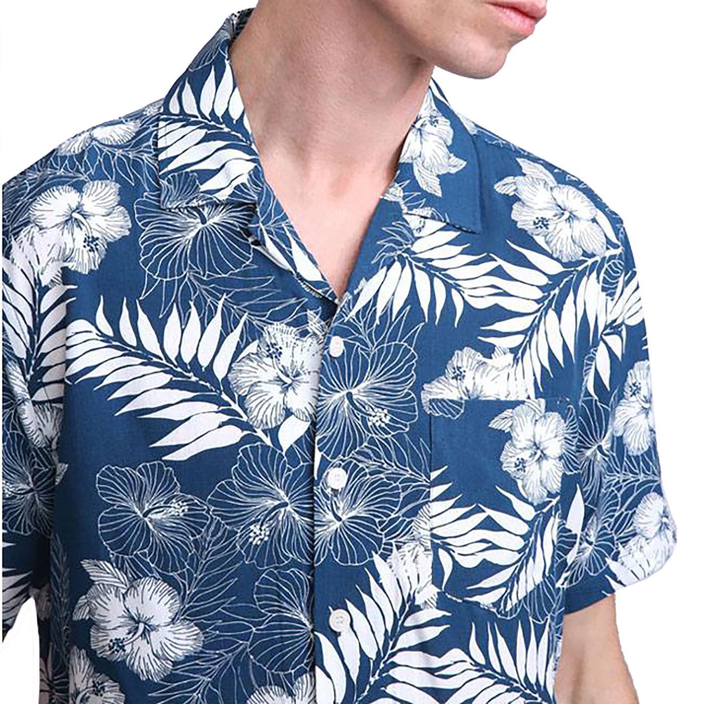 Cuban Collar Floral Shirt 