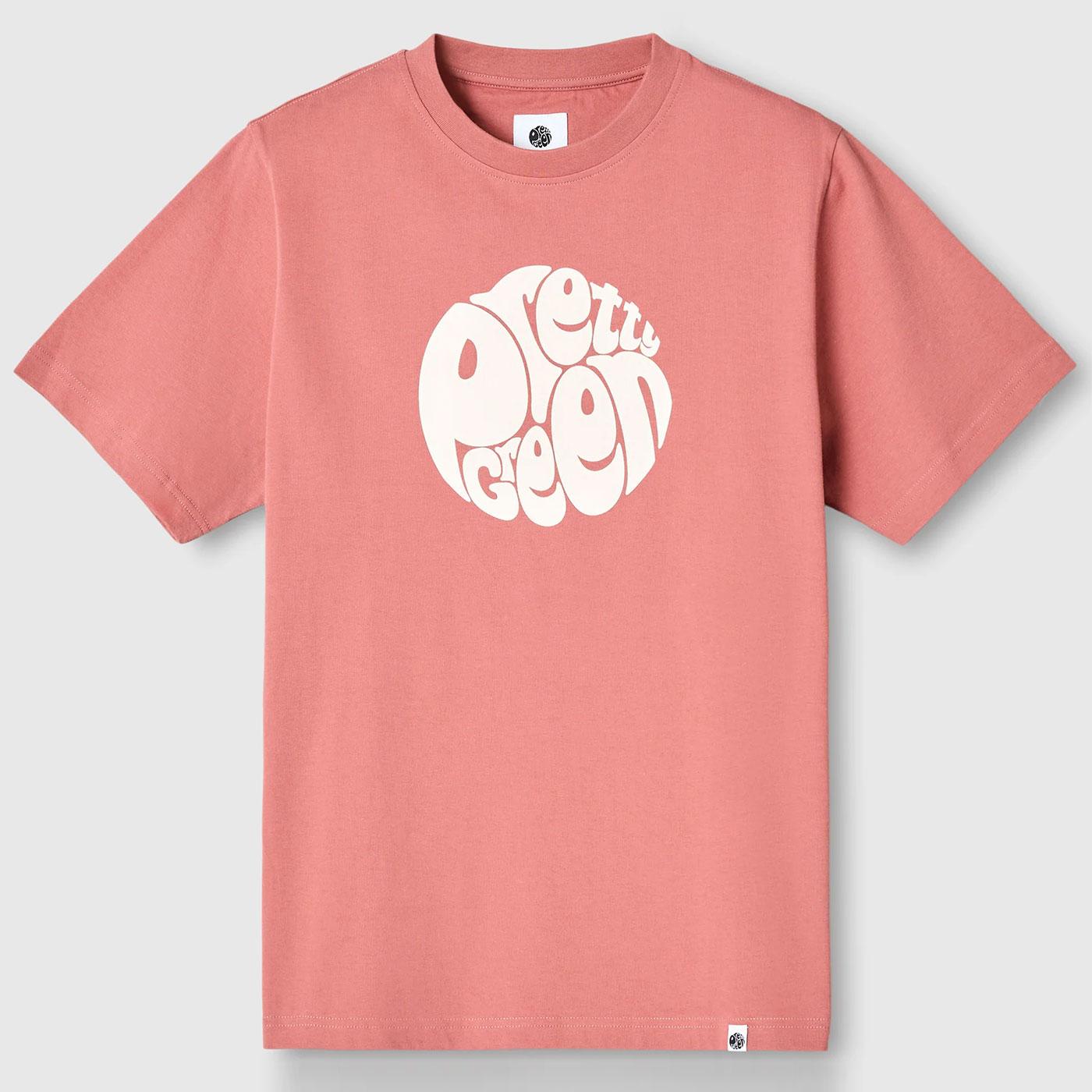Gillespie PRETTY GREEN Retro 90s Ruby Logo T-shirt