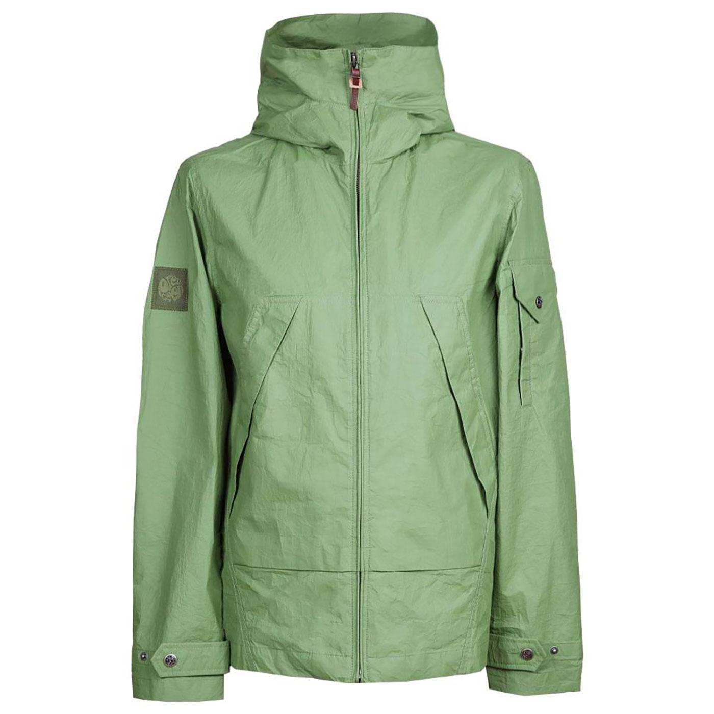 PRETTY GREEN Retro Mod Zip Up Hooded Jacket G