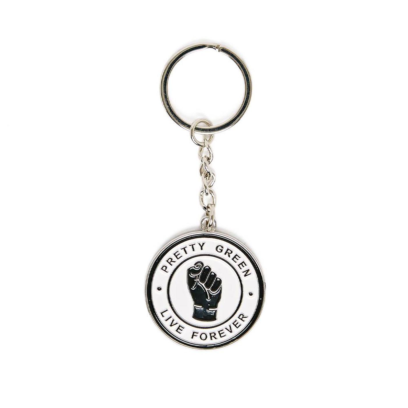 PRETTY GREEN Live Forever Northern Soul Keyring