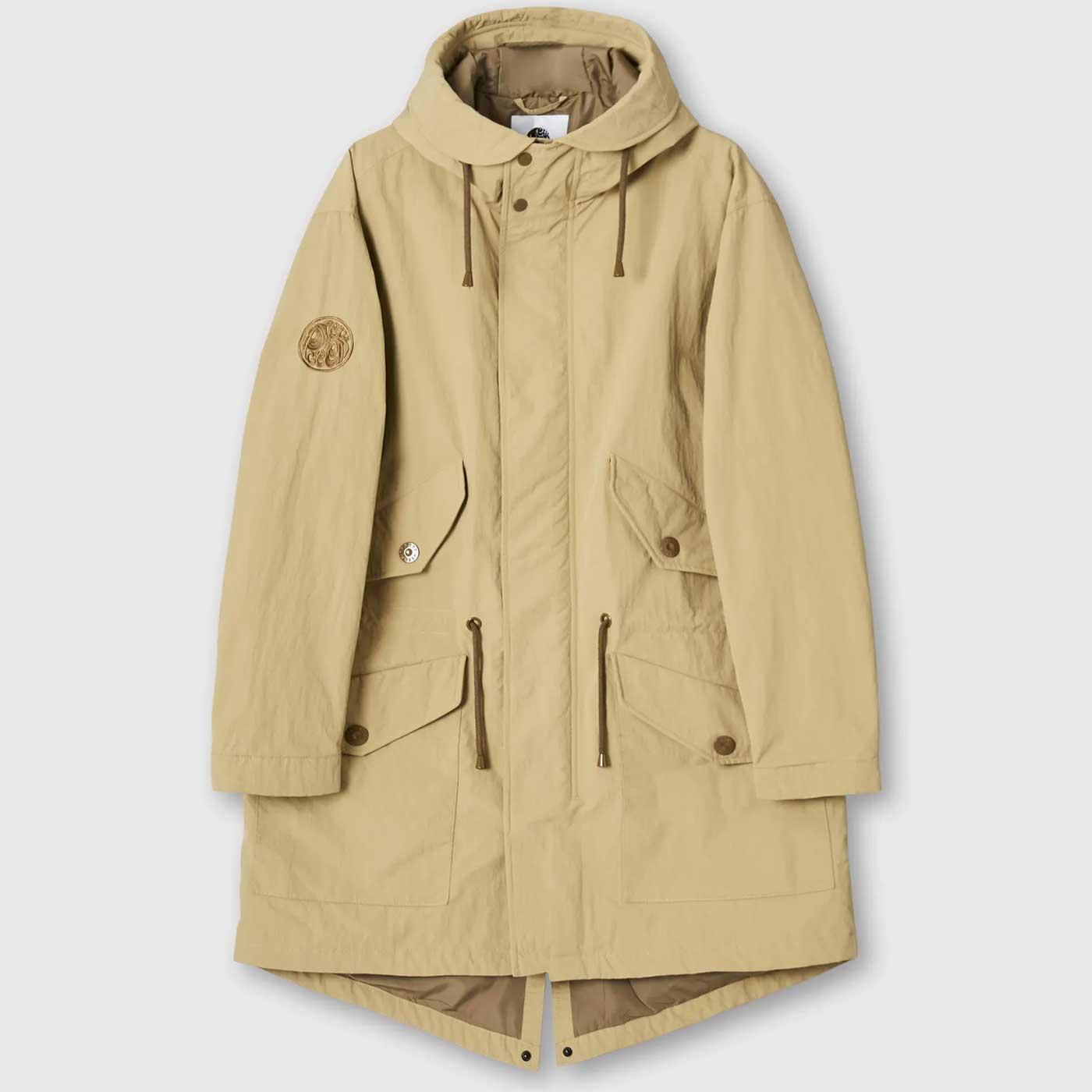 Nomad Pretty Green Retro Insulated Fishtail Parka 