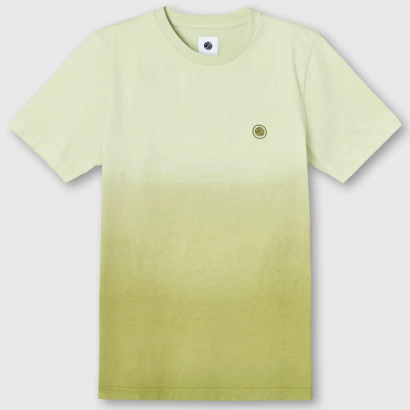 Pretty Green Retro Ombre Crew Neck T-shirt (Green)