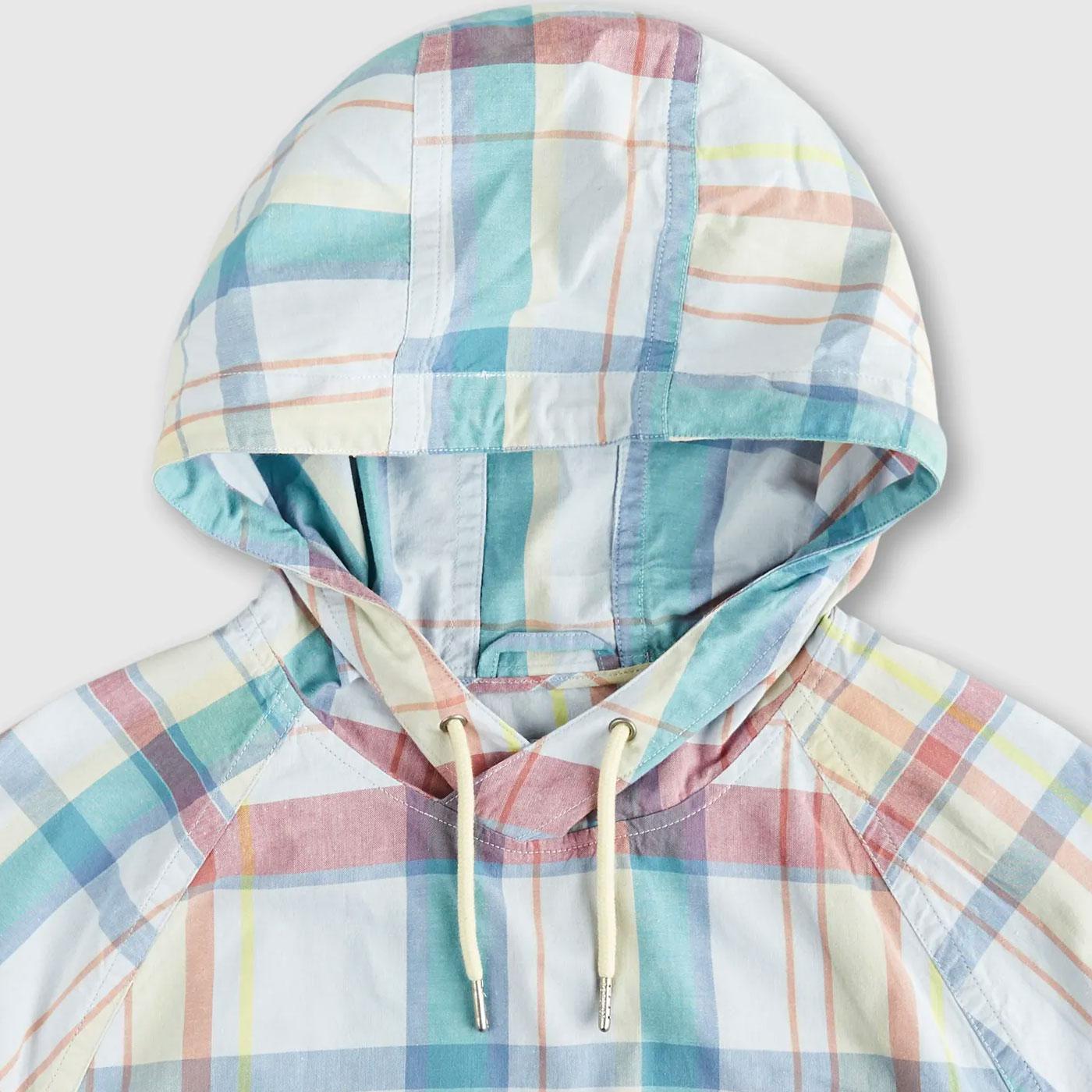 pretty green pink overshirt