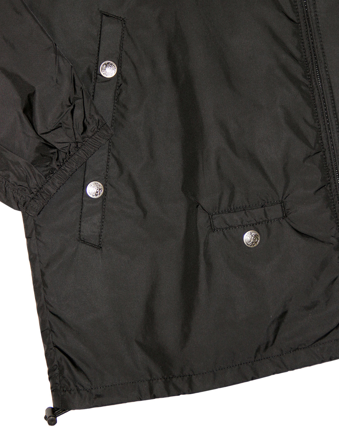 PRETTY GREEN Reedbank Retro Festival Jacket in Black