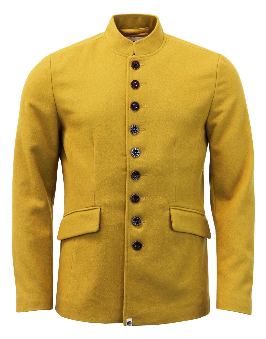 Tadmor PRETTY GREEN 1960s Mod Wool Tunic Jacket
