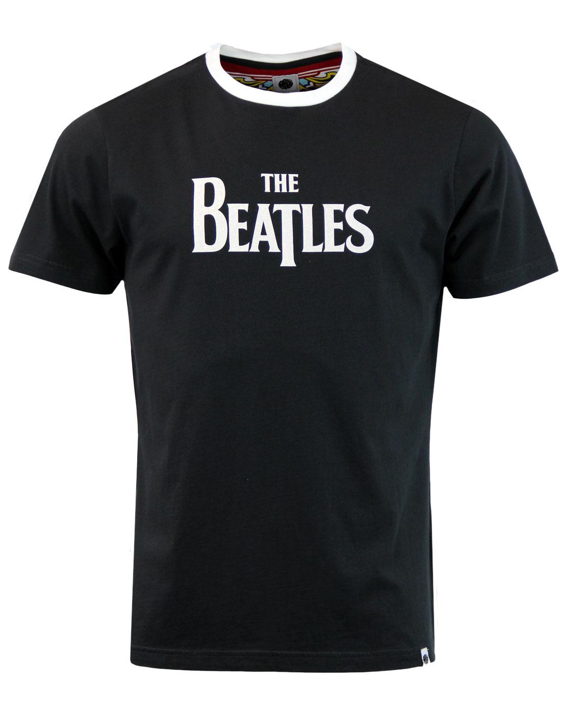 PRETTY GREEN x THE BEATLES Iconic Logo T-Shirt (B)