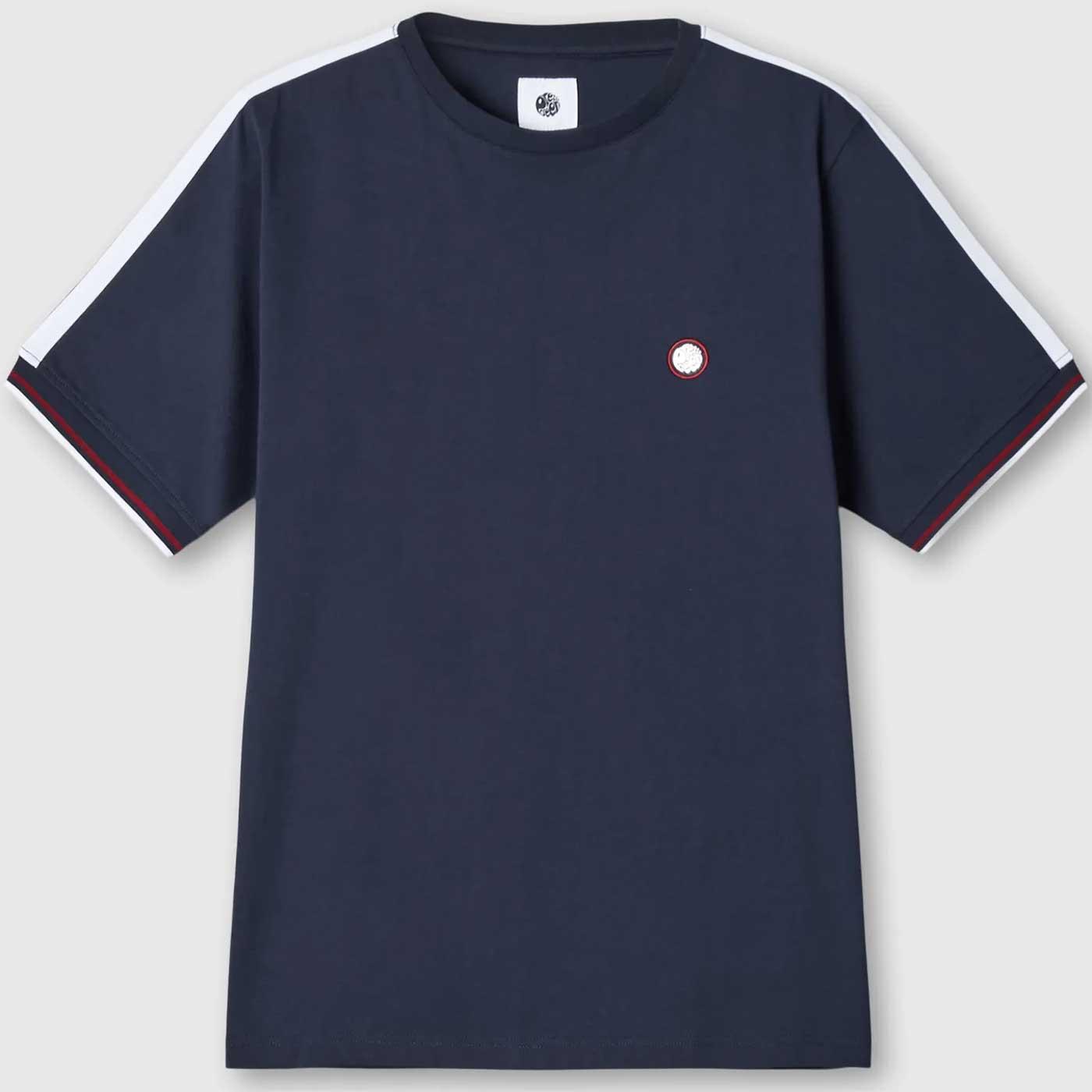 Tilby Pretty Green Retro 80s Tape T-shirt (Navy)