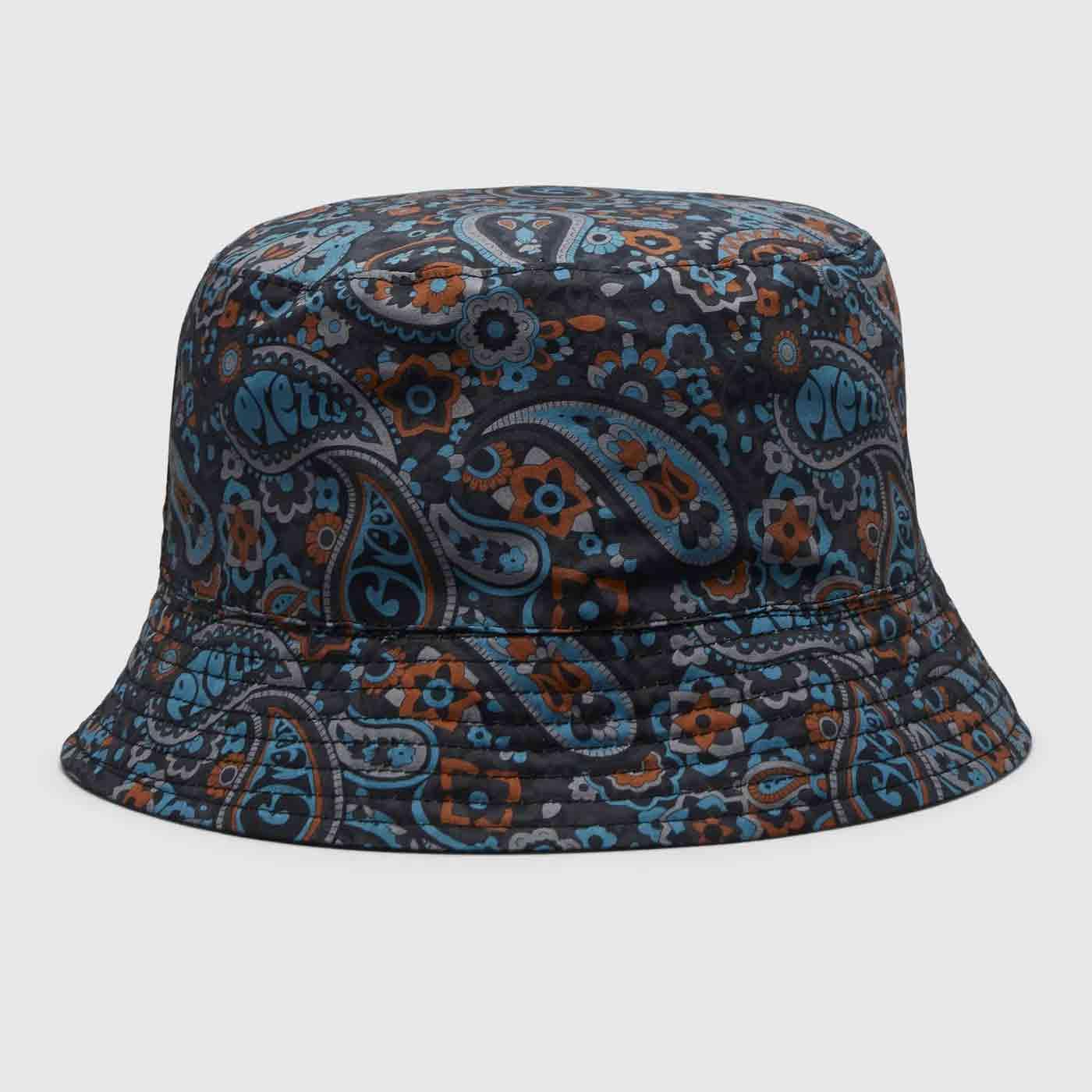 Wonderwall Pretty Green Paisley Retro Bucket Hat 