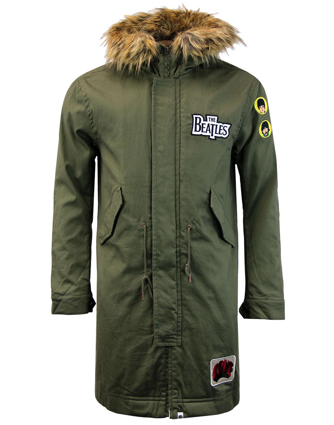 PRETTY GREEN x THE BEATLES Mod Good Morning Parka