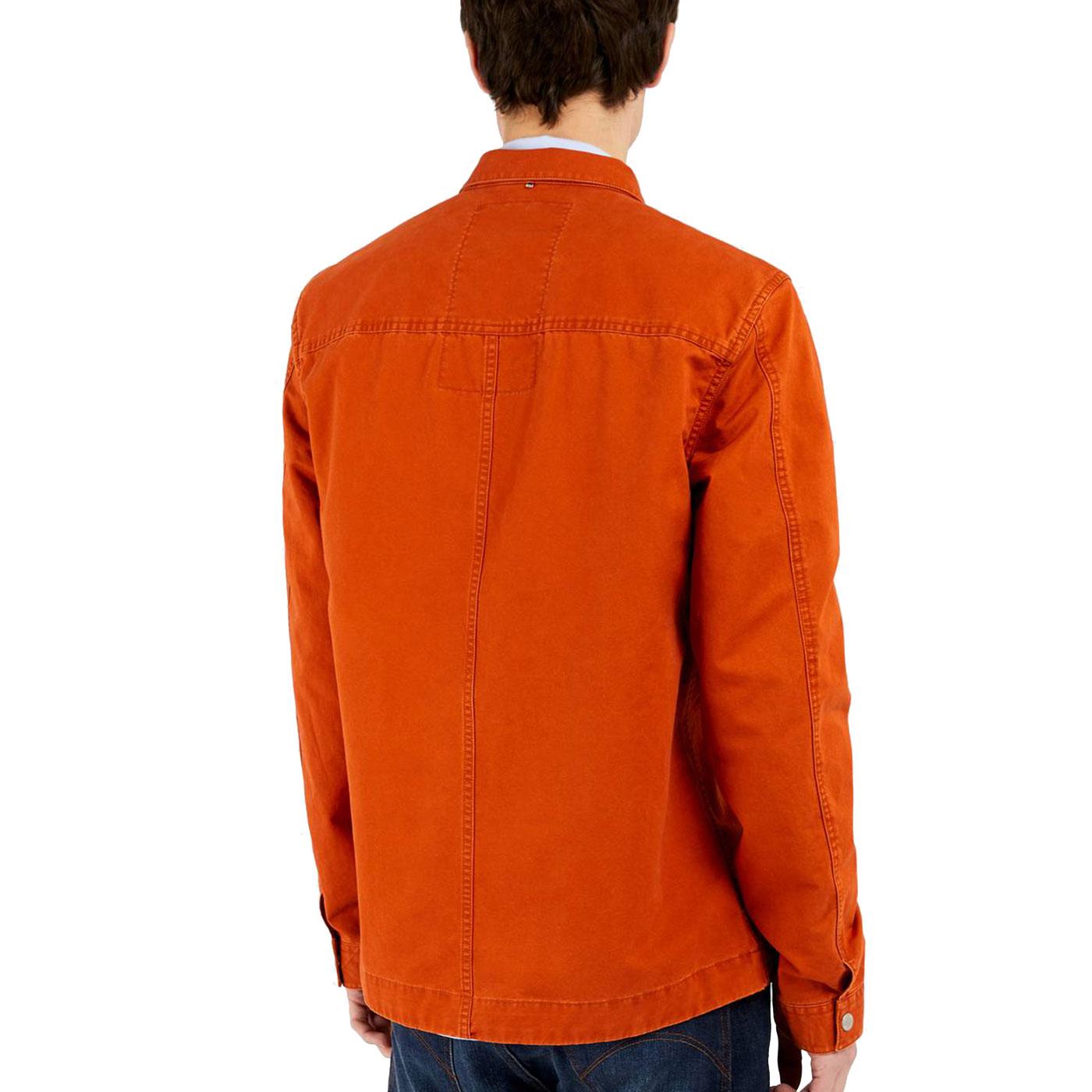 Pretty green 2025 jacket orange